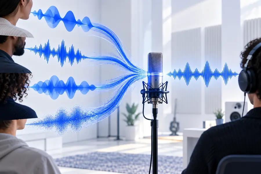 Spoken audio workflow prepared from the script