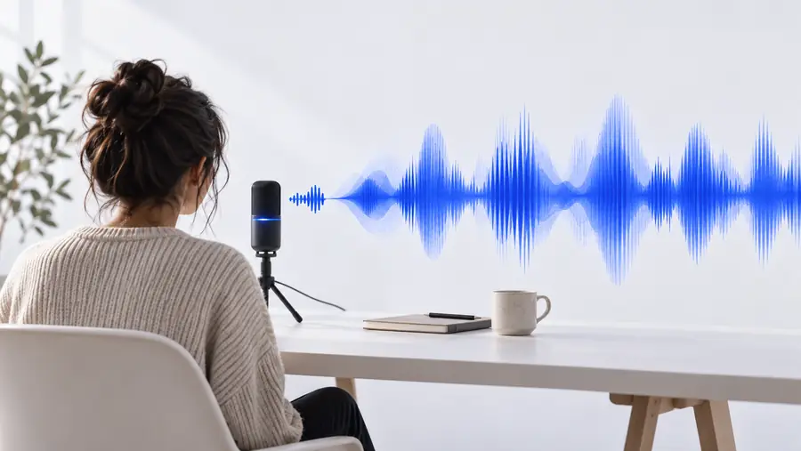 Reviewed generated voice result for a short narration